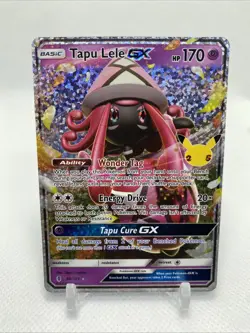 Tapu Lele GX 60/145 Pokemon Celebrations: Classic Collection Holo Rare - Image 1