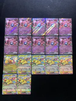 2025 Pokemon TCG Japanese M2A 063/193 RR Team Rocket's Mewtwo ex Lot*17 BL25 - Image 1