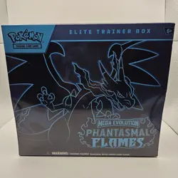 Pokemon Mega Evolution Phantasmal Flames ETB - New Sealed - Image 1