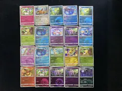 2025 Pokemon TCG S-Chinese CBB2C Umbreon Sylveon #0604/15 Ball Holo Lot*20 BL25 - Image 2
