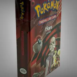Pokemon Gym Challenge Blaine Theme Deck Factory Sealed WOTC Vintage TCG - Image 3