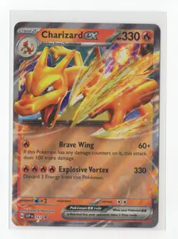 Pokemon TCG Charizard ex 161 Holo Promo Nm - Image 1
