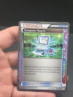 Pokemon TCG Computer Search 137/149 Boundaries Crossed Holo - Image 2