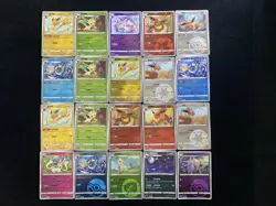 2025 Pokemon TCG S-Chinese CBB2C Umbreon Sylveon #0608/15 Ball Holo Lot*20 BL25 - Image 2