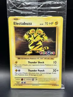 Pokemon TCG Electabuzz - Toys R Us Promo - 041/108 - Sealed - Image 1