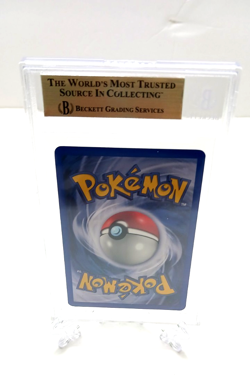 2000 Pokemon Gym Heroes 1st Edition Rare Holo Rocket's Hitmonchan BGS 9.5 G Mint - Image 2