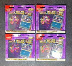 Pokemon TCG Ascended Heroes Tech Sticker Collection Sealed Lot of 4 Ships Fast! - Image 1