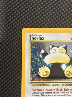 Pokemon TCG Snorlax Holo Rare Card 11/64 Jungle Unlimited LP/NM Condition - Image 5