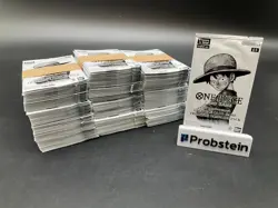 Lot (146) One Piece English 3rd Anniversary Treasure Campaign Packs Sealed - Image 1