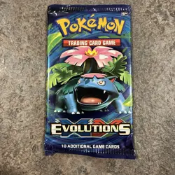 Pokemon TCG: XY - Evolutions - Factory-Sealed Booster Pack Venusaur art - Image 1