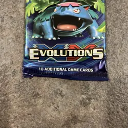 Pokemon TCG: XY - Evolutions - Factory-Sealed Booster Pack Venusaur art - Image 3