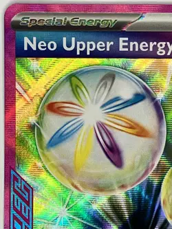 Neo Upper Energy NM Ace Spec 162/162 SV05: Temporal Forces Pokemon TCG Holo - Image 3