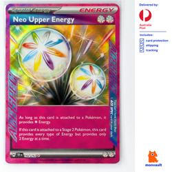 Neo Upper Energy 162/162 ACE SPEC Rare | Temporal Forces | NM+ | Pokemon TCG - Image 1