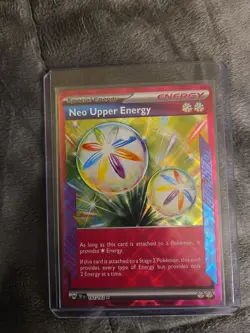 Neo Upper Energy 162/162 - Temporal Forces - Pokemon TCG - ACE SPEC Rare - NM - Image 1