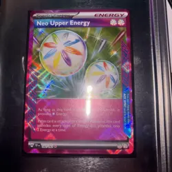 Neo Upper Energy ACE SPEC Rare 162/162 SV05: Temporal Forces Pokemon TCG 2024 NM - Image 1