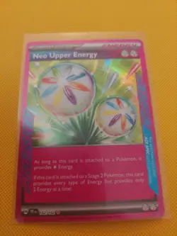 Pokemon TCG - Neo Upper Energy - 162/162 Temporal Forces TEF - ACE SPEC - NM - Image 1