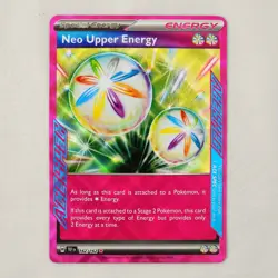 Neo Upper Energy ACE SPEC Rare 162/162 SV05: Temporal Forces Pokemon TCG 2024 NM - Image 1
