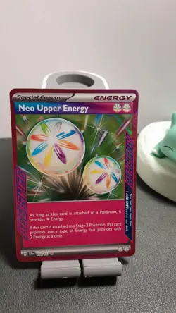 Neo Upper Energy 162/162 Ace Spec - Sv05 Temporal Forces Pokemon TCG Card | NM - Image 1