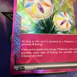 Neo Upper Energy 162/162 - Temporal Forces - Pokemon TCG - ACE SPEC Rare - NM - Image 4