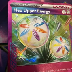 Neo Upper Energy 162/162 - Temporal Forces - Pokemon TCG - ACE SPEC Rare - NM - Image 5