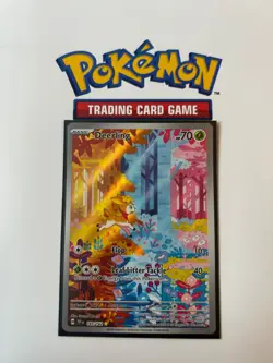Pokemon Card Deerling 165/162 Temporal Forces Illustration Rare Holo NM - Image 1