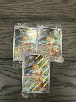 SEALED Prismatic Evolutions ETB Promo Eevee (173) - Lot of 3- Pokemon TCG - Image 1