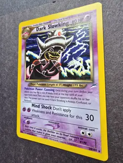 Pokemon TCG Neo Destiny Dark Slowking 20/105 Rare Nm/Mint - Image 3