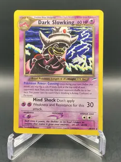 Dark Slowking 20/105 Neo Destiny (2002) Rare Card Vintage WOTC Pokemon TCG - Image 1