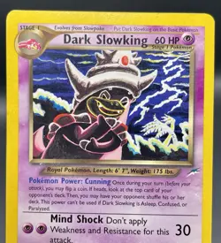 Dark Slowking 20/105 Neo Destiny (2002) Rare Card Vintage WOTC Pokemon TCG - Image 3