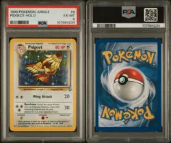 PSA 6 PIDGEOT 8/64 HOLO JUNGLE 1999 POKEMON TCG - Image 3