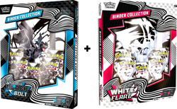 2 Pokemon TCG SV10.5 Black Bolt & White Flare Binder Collection Box Sealed New - Image 1