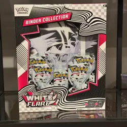 Pokemon TCG White Flare Binder Collection SV10.5 Neu & OVP English Sealed - Image 1