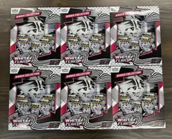 Pokemon White Flare (RSV10.5) BINDER COLLECTION 6 BOX CASE! FACTORY SEALED - Image 1
