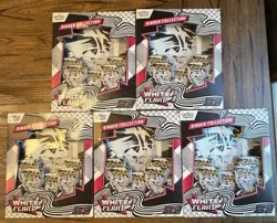Pokemon White Flare (SV10.5) BINDER COLLECTION 5 BOX LOT! FACTORY SEALED - Image 1