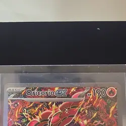 Pokemon Oricorio ex Promo Holo 024 Me: Mega Evolution EX 190HP Fire TCG Card - Image 3