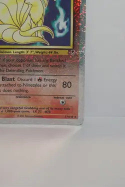 Ninetales 17/110 Reverse Holo - MP - Legendary Collection Pokemon Card - Image 5