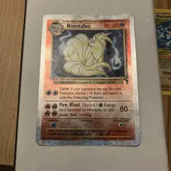 Pokemon TCG Vintage Ninetales Legendary Collection Reverse Holo Card 17/110 - Image 1