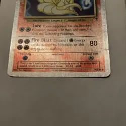 Pokemon TCG Vintage Ninetales Legendary Collection Reverse Holo Card 17/110 - Image 3