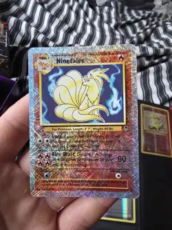 Pokemon Ninetales Legendary Collection Reverse Holo Rare Card 17/110 - Image 1