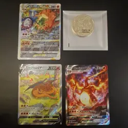 Pokemon TCG Charizard UPC Promo Set SWSH260 SWSH261 SWSH262 VMAX VSTAR V M/NM - Image 1