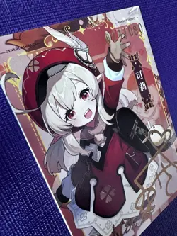 Genshin Impact Anime Waifu Goddess Trading Card Serialized & Signed 023/080 - Image 4