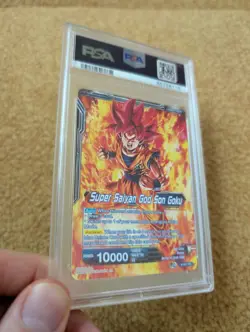 PSA 10 Dragon Ball Super Promo Card SSGSS Son Goku Soul Striker Reborn P-211 PR - Image 2