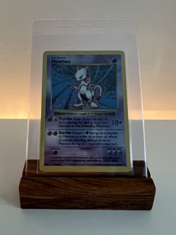 Mewtwo Holo 10/102 – Shadowless Base Set – Vintage Pokemon Card – Lightly Played - Image 1