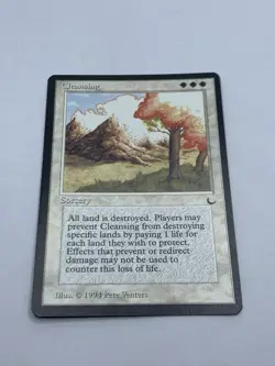 Cleansing - The Dark - MTG - Rare - Magic The Gathering - Image 2