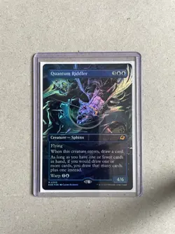 Quantum Riddler (Borderless) - Foil NM - Edge of Eternities - MTG English - Image 1
