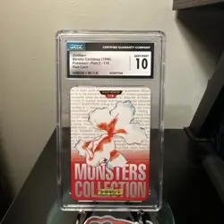 1996 Pokemon Bandai Carddass Goldeen Part 2 Red Card No. 118 CGC 10 - Image 1