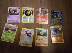 Lot of 8 Pokemon Cards Older Cards Rares,Reverse Holos included CHARIZARD - Image 1
