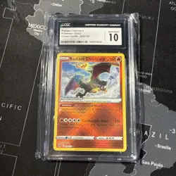 CGC 10 Radiant Charizard 020/159 Crown Zenith Shiny Holo Graded Pokemon TCG - Image 1