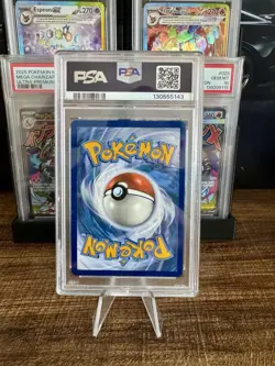 2024 POKEMON PAF EN-PALDEAN FATES SPECIAL ILLUSTRATION RARE #232 MEW EX PSA 9 - Image 2