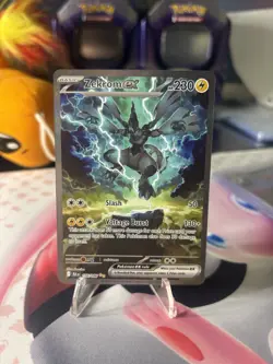 Pokemon TCG Zekrom EX Sir 166/086 SV Black Bolt English - Image 3
